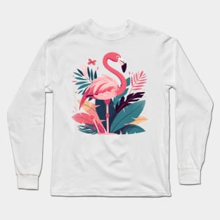 flamingo Long Sleeve T-Shirt